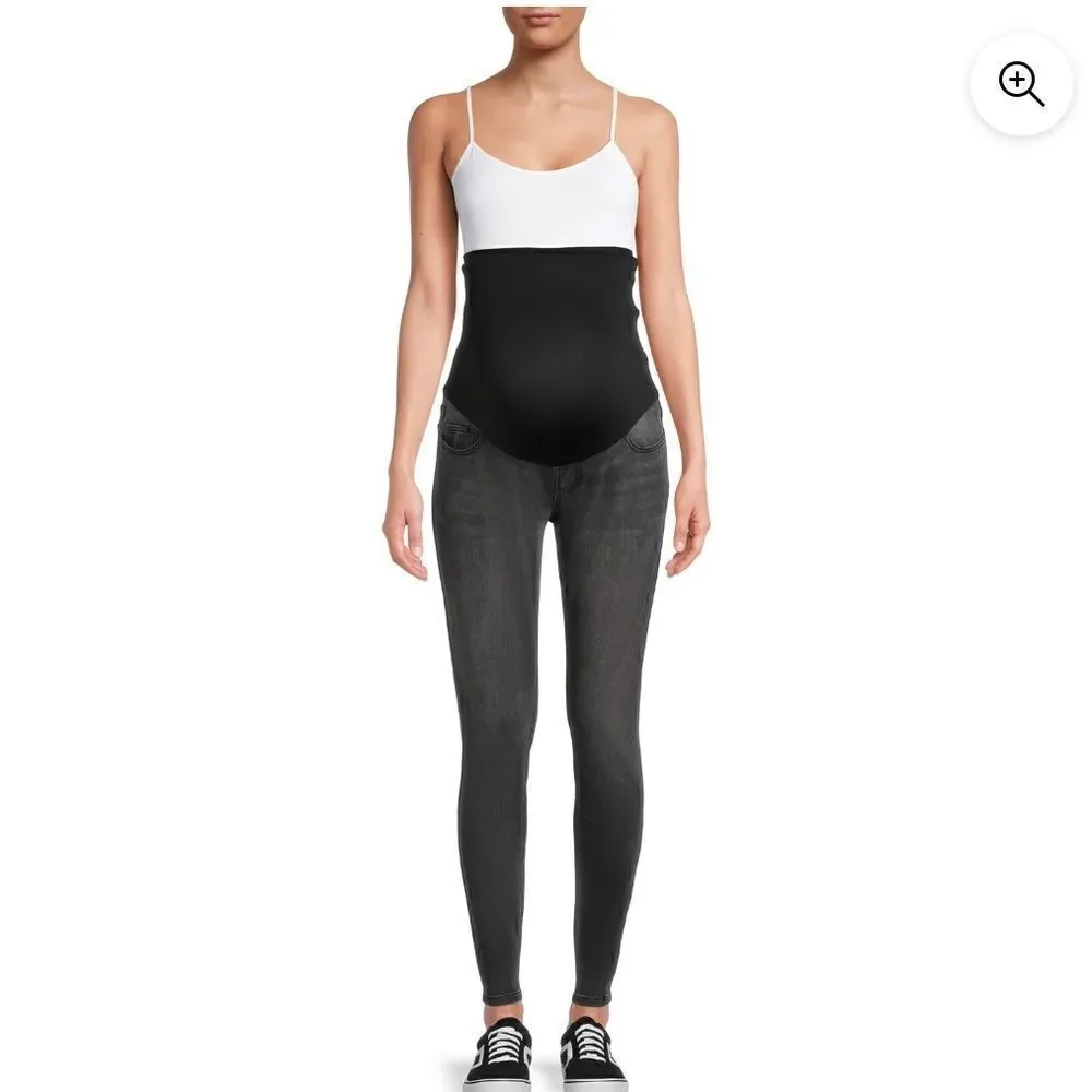 Maternity Skinny Jeans with Full Panel
